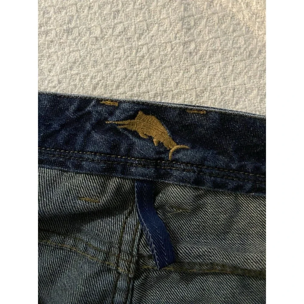 Tommy Bahama Men's Standard Fit Blue Jeans 38x30 100% Cotton